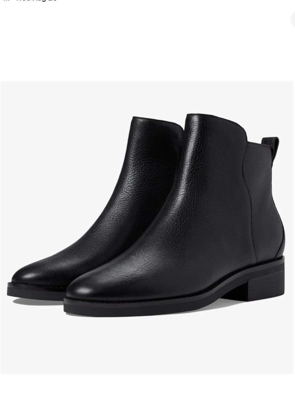 Cole Haan Women's River Chelsea Bootie, lack, Size 10, NEW with tags, no box